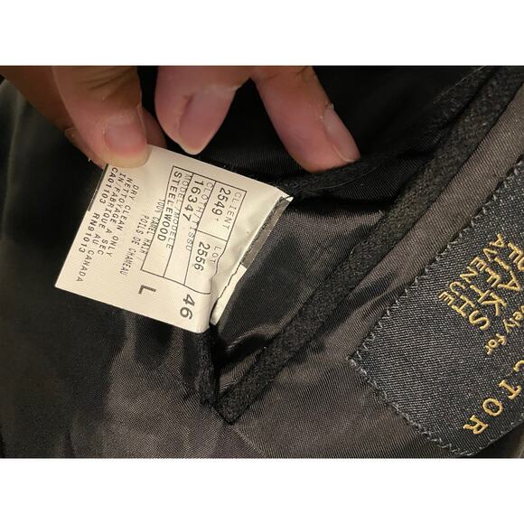 Loro Piana Jack Victor Blazer Mens Large Worsted Camel Hair Saks Fifth Avenue - Picture 6 of 11